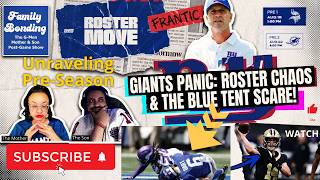 🚨 Watch Mom & Son Dissect Giants Roster Chaos | Dart'a Blue Tent Scare | Preview Dolphins Match Up