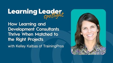 How Learning and Development Consultants Thrive When Matched to the Right Projects