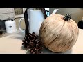 DIY Rustic Pumpkin Painting Technique || DIY Fall Decor || Fall Decor Ideas for Your Home