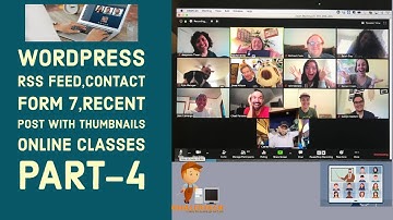 How To Show Recent Posts With Thumbnails In WordPress Using A Plugin | Rss Feed | Form [In Urdu]