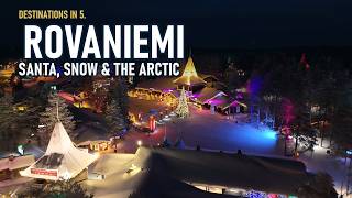 Details Rovaniemi in 5 Minutes | Santa, Snow & the Arctic Circle Guide