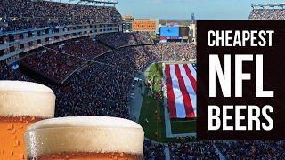 Top 5 Cheapest Beers In The NFL