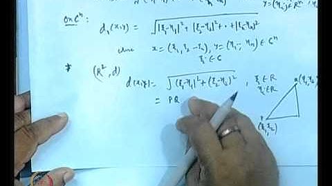 Mod-01 Lec-01 Metric Spaces with Examples