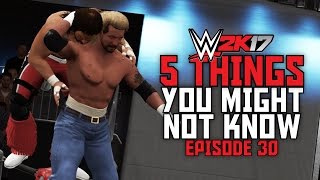 WWE 2K17 - 5 Things You Might Not Know! #30 (Super Diamond Cutter, Bonus Finisher & More) screenshot 4