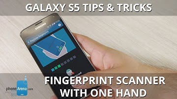 Galaxy S5 Tips & Tricks: Fingerprint scanner with one hand