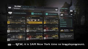 Kill Zone Shadow Fall Multiplayer for Noobs Part 3 (User Interface Class load outs and War Zones)