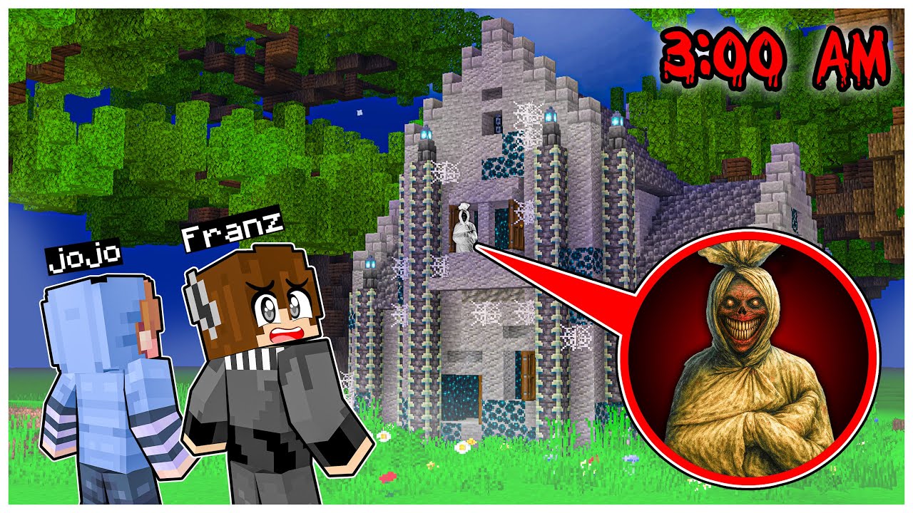 FRANZ & JOJO MENEMUKAN RUMAH BERHANTU PALING SERAM di MINECRAFT