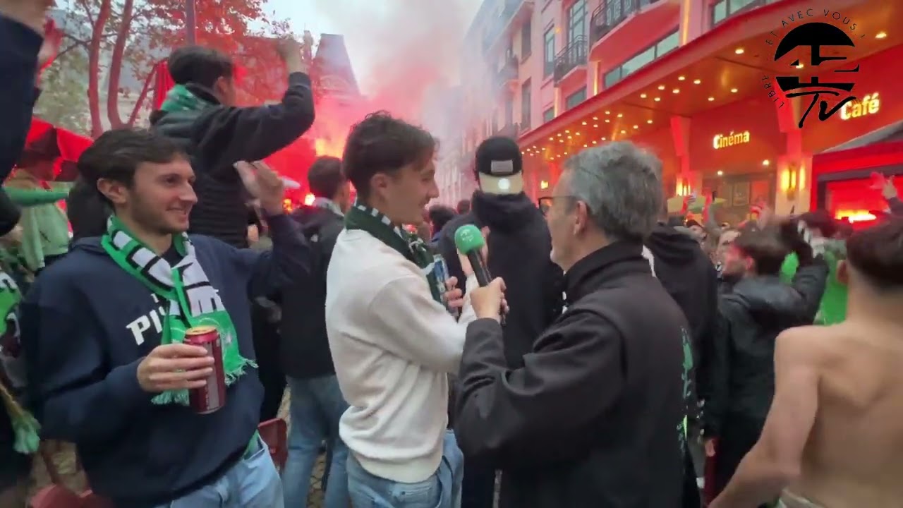 ⁣Les Stéphanois aux anges après la victoire des Verts