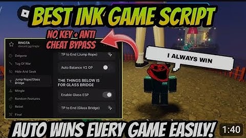 🔥 BEST Ink Game Script – NO KEY, NO BAN! 🔥