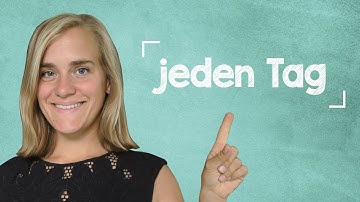 German Lesson (117) - Expressions of Time - Accusative & Dative - A2