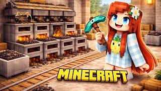 Auto Smelting Farm Done! Now Building It 🔥 | Minecraft Survival Live 🎮
