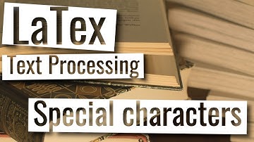 Latex Playlist - Special characters