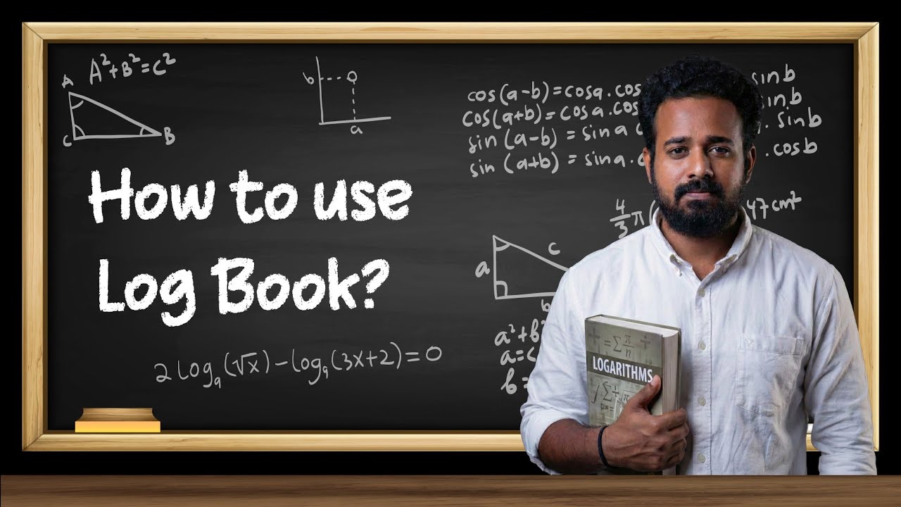 Logarithm - How to use a log book?