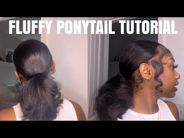 how to: slick back bubble ponytail💘#dae #daehairgiftedme #daehair