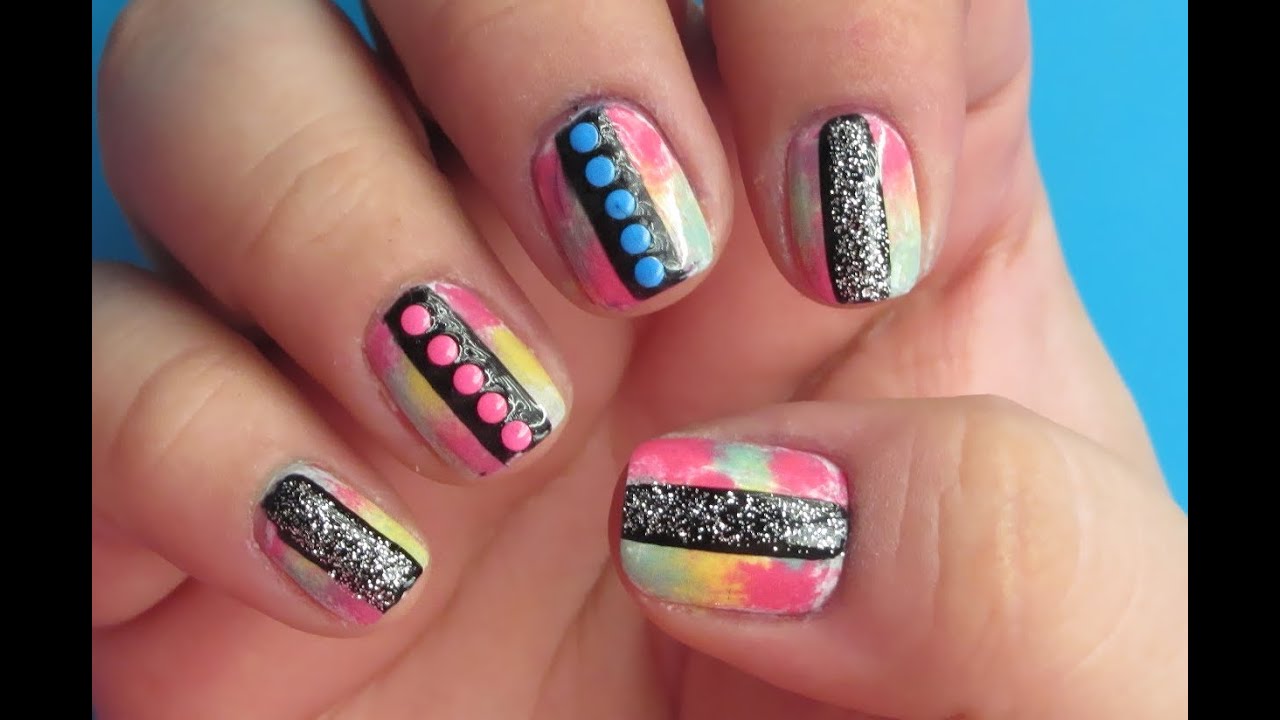 5. Multi-colored Nail Art Studs and Spikes - wide 6