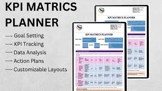 📊 KPI Metrics Template | Simple &amp; Effective Performance Tracking