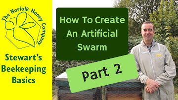 Queen Rearing Basics - How to create an Artificial Swarm Part 2 2016