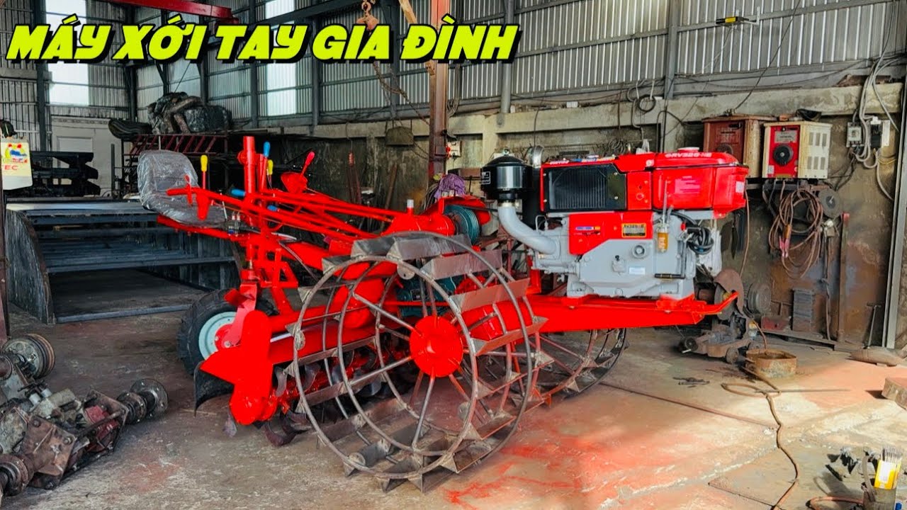 Máy xới tay gia đình, xới ít thì chọn em này