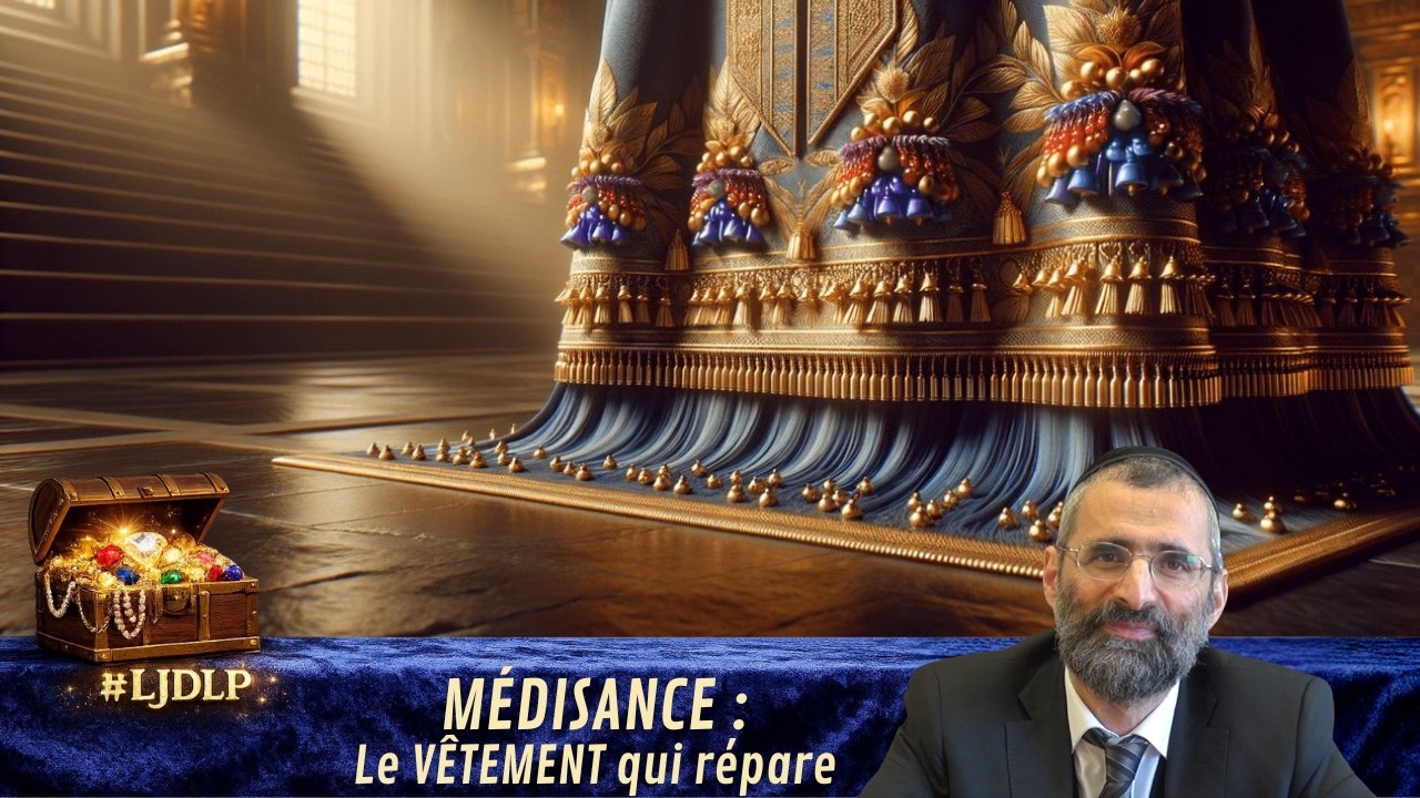 MÉDISANCE : Le VÊTEMENT qui répare - #LJDLP - Rav Ron Chaya