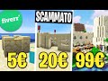 HO PAGATO 3 PRO BUILDER per COSTRUIRE un CASTELLO DI SABBIA SU MINECRAFT! *non scammato*