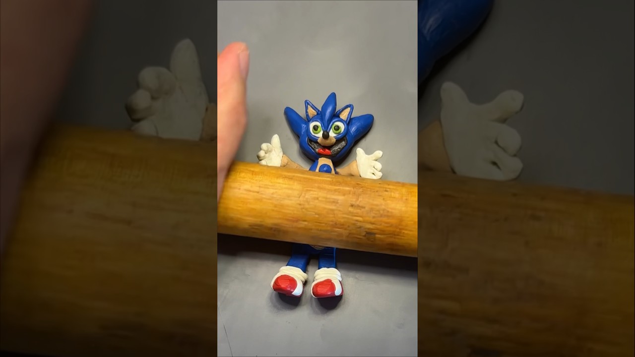 Sonic Clay Art 