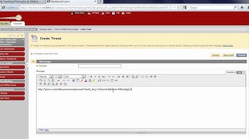 Submitting Links to Bb and Embedding a Prezi into Weebly