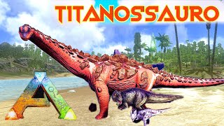 I have 100 days to beat ark survival evolved hardcore mobile game play. Day 11. Titanossauro