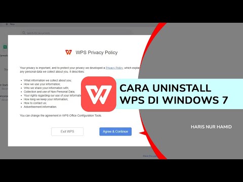 Video: Bagaimana cara menghapus WPS Office sepenuhnya?