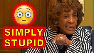 Maxine Waters HUMILIATES Herself with OFF-TOPIC Trump Rant..... Wealth