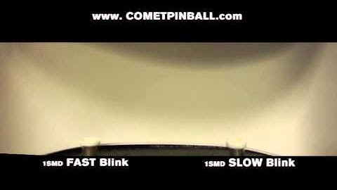 COMET PINBALL - 1SMD Blinking Bulb Comparison