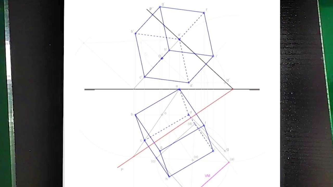 ✅CUBO apoyado en Plano Oblicuo [Nivel:PRO🥷🏻]