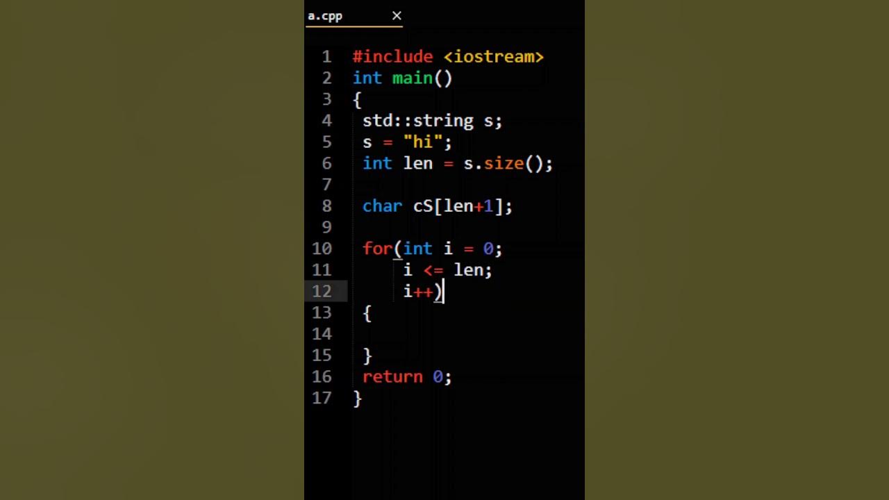 How To Convert String To Char Array In C++ - YouTube