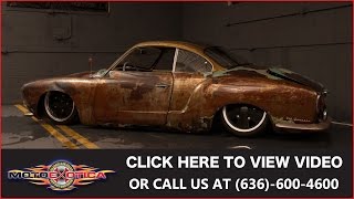 1968 Volkswagen Karmann Ghia Rat Rod (SOLD)