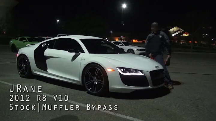Audi R8 V10 vs Vortech Supercharged 5.0 & Shelby GT500