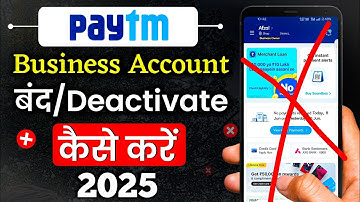 Paytm business account deactivate kaise kare 2025 | paytm business account delete | Masoom X