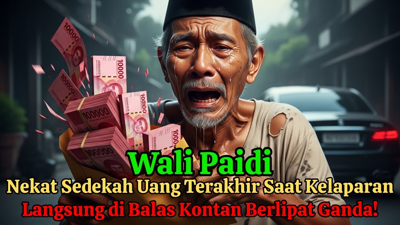 GEMPAR! NEKAT SEDEKAH UANG TERAKHIR SAAT KELAPARAN, WALI PAIDI LANGSUNG DIBALAS KONTAN!