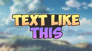 Tutuorial: How To Make An MLAB Text Style