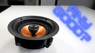 Klipsch Ceiling Speaker Install and Review | CDT-5800-C II