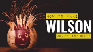 How to make a Cast Away Wilson volleyball replica