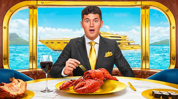 $1 vs $1,000,000 Boat Food