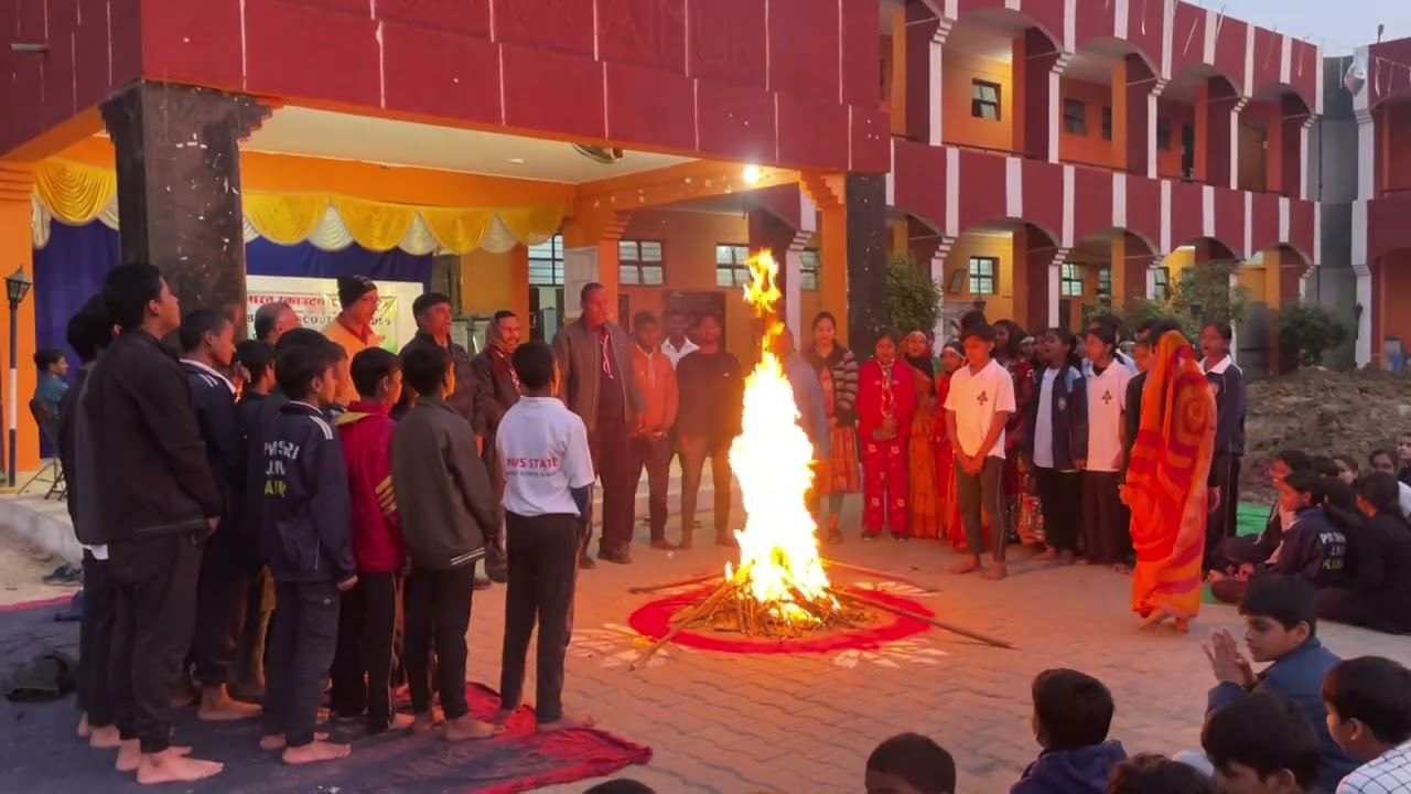 Scout guide camp fire ###