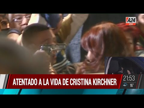 🔴 ATENTADO A CFK: EL MOMENTO EXACTO CUANDO APUNTAN EL ARMA A LA CABEZA DE CRISTINA KIRCHNER