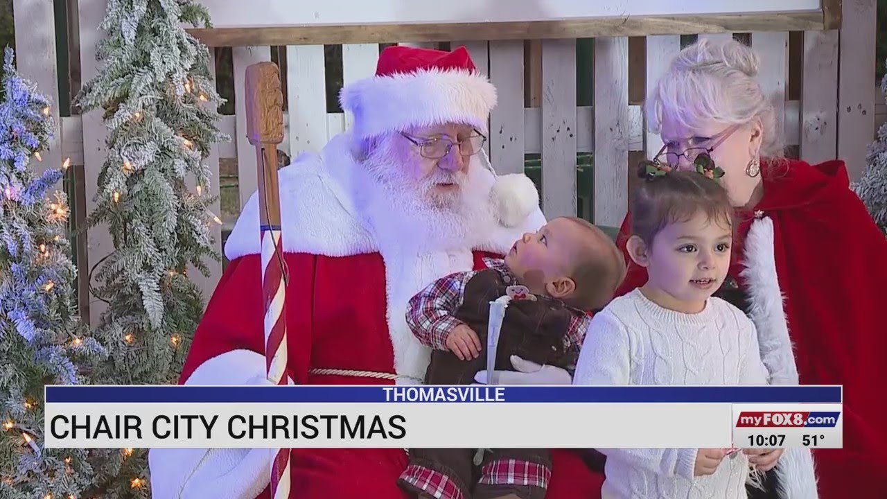 Thomasville Christmas 2022 Dozens Of Families Enjoy 'Chair City Christmas' In Thomasville On Christmas  Eve - Youtube