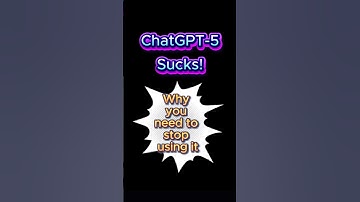 GPT-5 Sucks! Here’s Why You Should Switch Back to GPT-4o ASAP 🔥 #AI #chatgpt #openai #gpt4 #gpt5