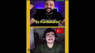 Turk🇹🇷🧠Listen Kurdish Song And Gets Angry 🤬🎵 [Iamhaks] 😂 🇹🇯 🎧 🎶