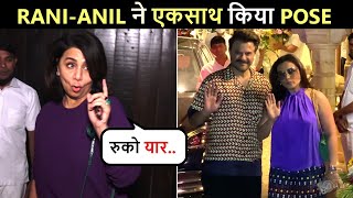 Nayak Jodi Rani Mukherjee-Anil Kapoor Pose Together, Neetu Singh Gets Afraid From Media Spotted