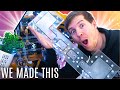 We Made Water Cooling Distro Plates - Aorus PC Build Part 4