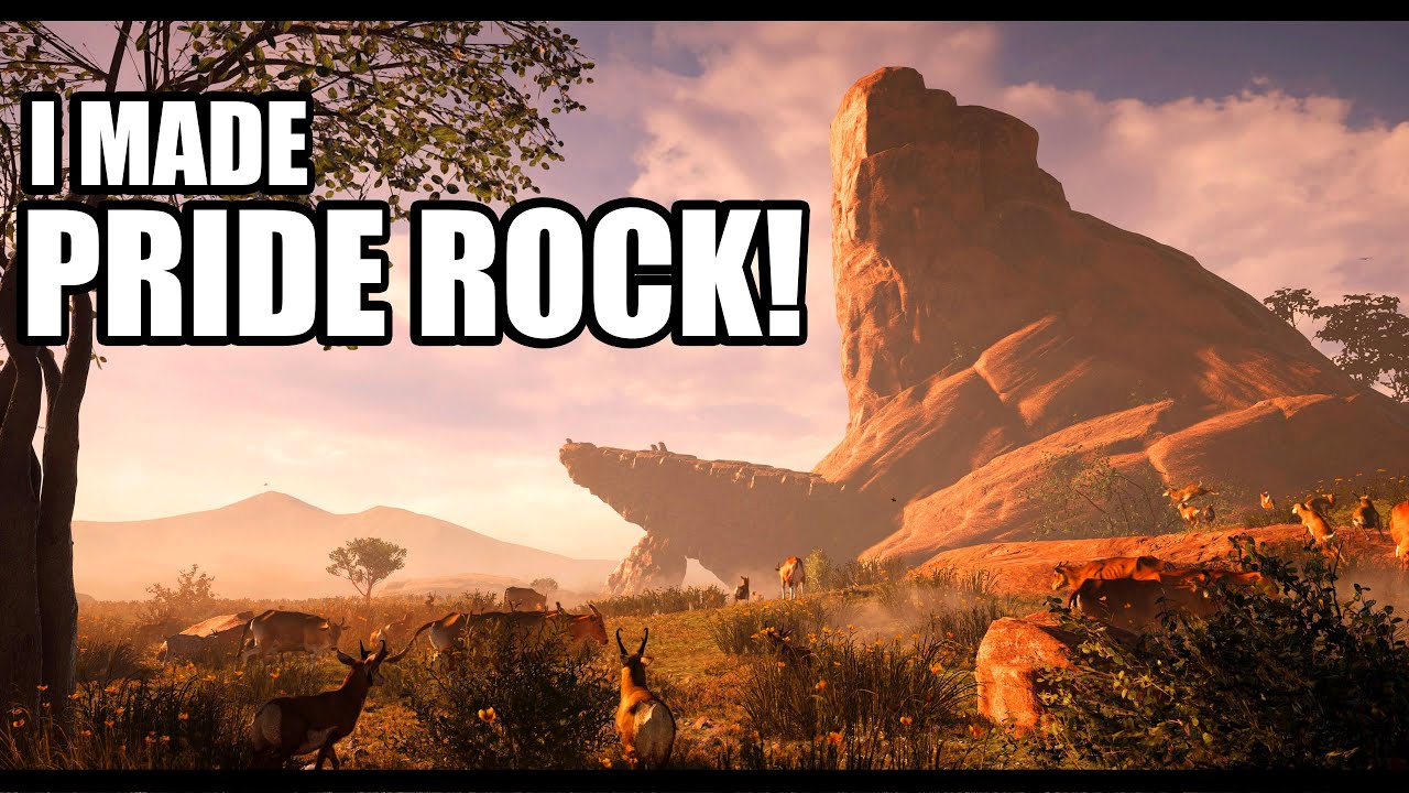 Making Pride Rock From The Lion King In Far Cry 5 Youtube - pride rock roblox