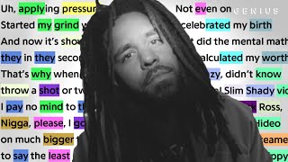 J. Cole&#39;s Verse On &quot;applying pressure&quot; | Check The Rhyme