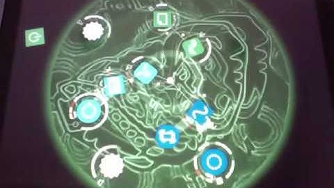 Reactable Mobile - Rotating Table with custom image